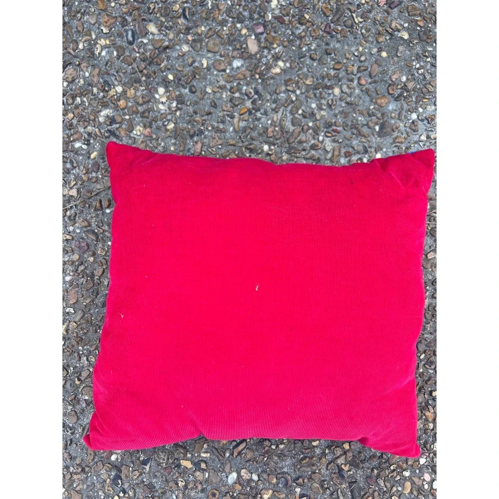Vintage NASCAR Jeff Gordon 24‎ DuPont Chevrolet Throw Pillow Blue Red Racing
